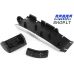 AUDI A4 A5 A6 A7 A8 Q5 pedalų apdaila